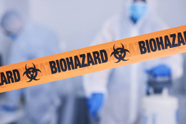 Professional Biohazard Cleanup technician working in New Paris, OH